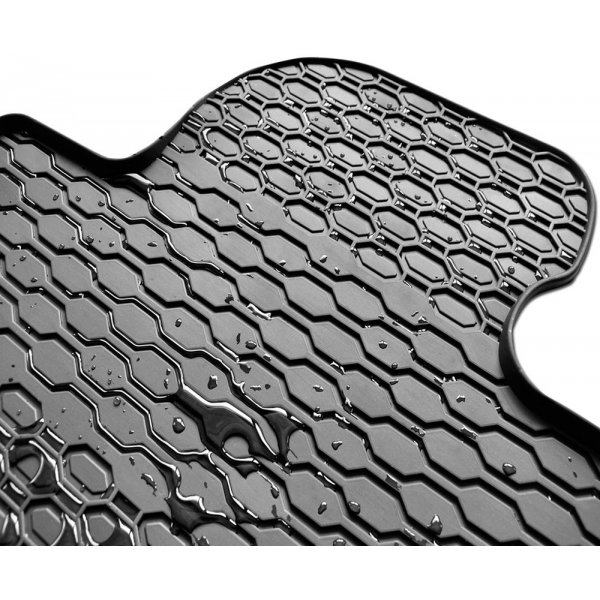 Tapis de sol Sur Mesure en Caoutchouc 3D Pour Fiat PANDA 3 (III) 2012-2019