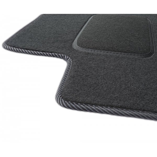 Tapis de sol Sur Mesure en Moquette Tissus Gamme Confort Pour Bmw X5 E70 2006-2013