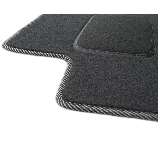 Tapis de sol Sur Mesure en Moquette Tissus Gamme Confort Pour Bmw X5 E70 2006-2013