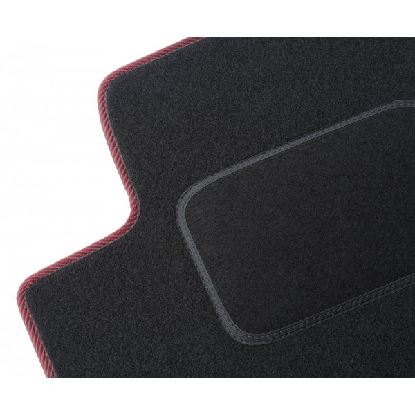 Tapis de sol Sur Mesure en Moquette Tissus Gamme Confort Pour Fiat 500 2007-2015