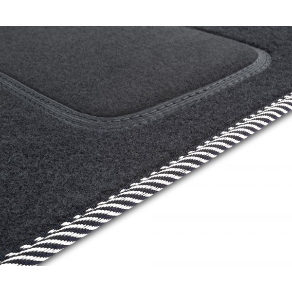 Tapis de sol Sur Mesure en Moquette Tissus Gamme Confort Pour Ford Ka 1 (I) 1996-2003