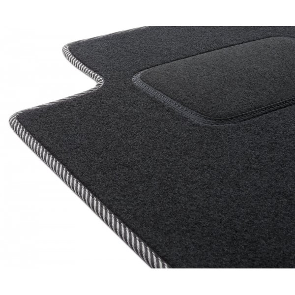 Tapis de sol Sur Mesure en Moquette Tissus Gamme Confort Pour Ford Ka 1 (I) 1996-2003