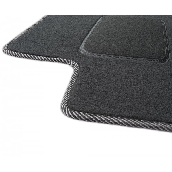 Tapis de sol Sur Mesure en Moquette Tissus Gamme Confort Pour Ford Ka 1 (I) 1996-2003