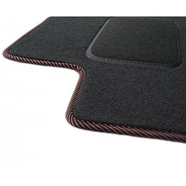 Tapis de sol Sur Mesure en Moquette Tissus Gamme Confort Pour Ford Ka 1 (I) FaceLift 2004-2008