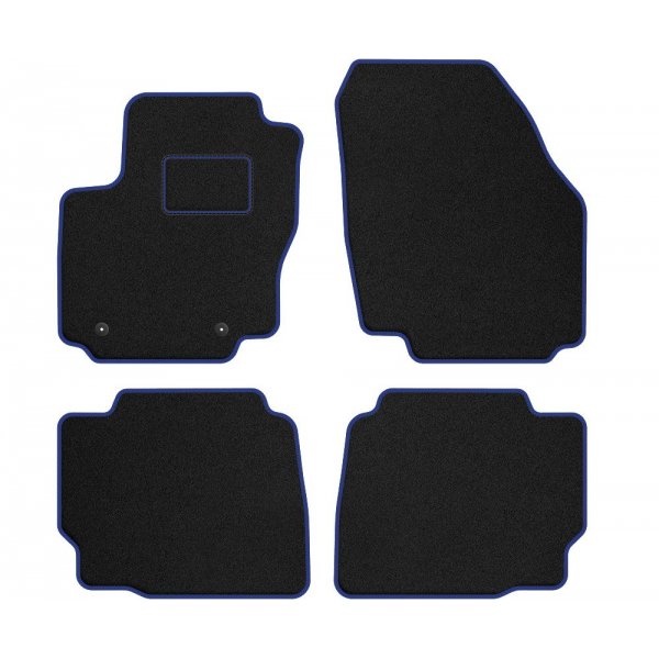 Tapis de sol Sur Mesure en Moquette Tissus Gamme Confort Pour Ford Mondeo 4 (IV) 2007-2014