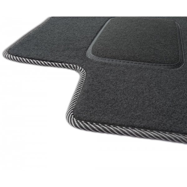 Tapis de sol Sur Mesure en Moquette Tissus Gamme Confort Pour Opel Agila 2 (II) 2008-2014