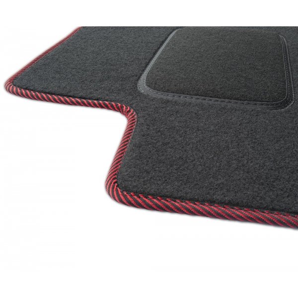 Tapis de sol Sur Mesure en Moquette Tissus Gamme Confort Pour Opel Astra J 4 (IV) 2009-2015