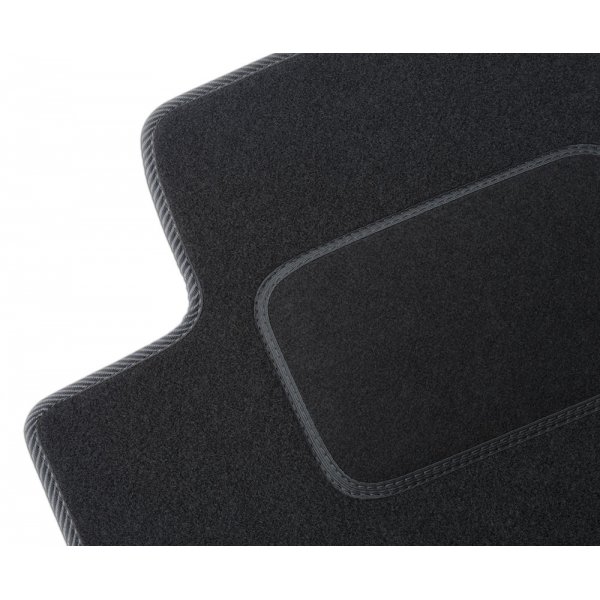 Tapis de sol Sur Mesure en Moquette Tissus Gamme Confort Pour Skoda Octavia 1 (I) 1996-2004 2 Fixations