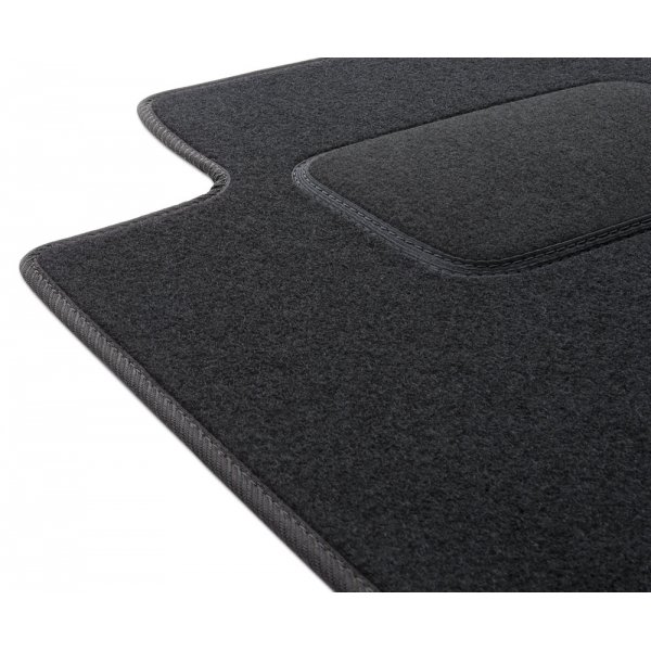 Tapis de sol Sur Mesure en Moquette Tissus Gamme Confort Pour Volvo V70 3 (III) 2007-2016