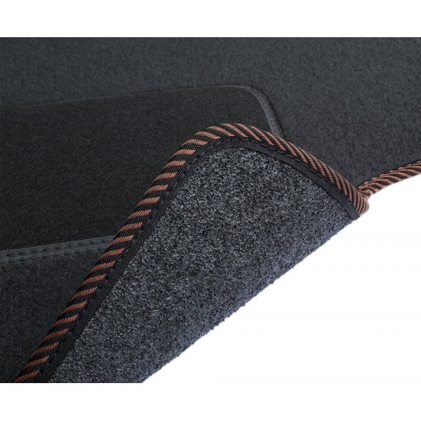 Tapis de sol Sur Mesure en Moquette Tissus Gamme Confort Pour Vw Polo 1999-2002