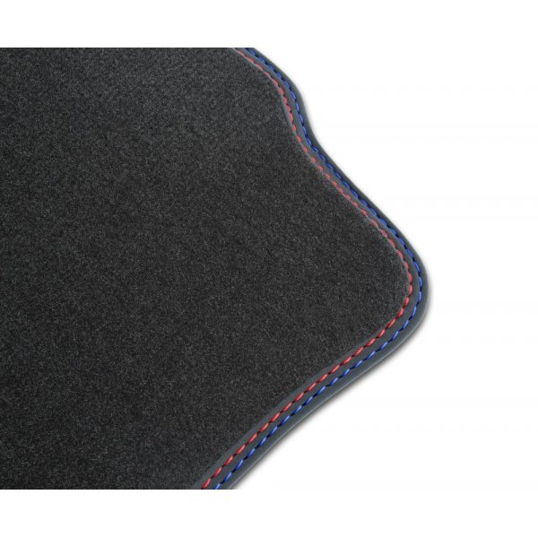 Tapis de sol Sur Mesure en Velours Premium Gamme Excellence Pour Bmw Série 3 E46 Coupé 1998-2001