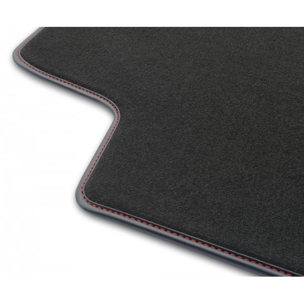 Tapis de sol Sur Mesure en Velours Premium Gamme Excellence Pour Ford Ka 1 (I) FaceLift 2004-2008 4 Fixations