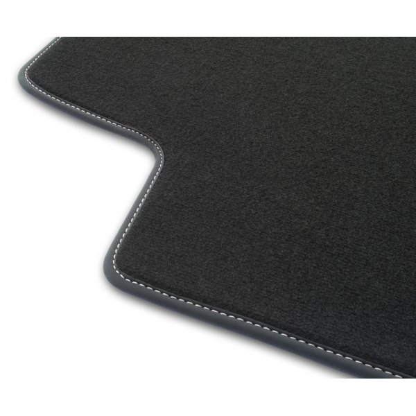 Tapis de sol Sur Mesure en Velours Premium Gamme Excellence Pour Ford Mondeo 3 (III) 2000-2007 2 Fixations