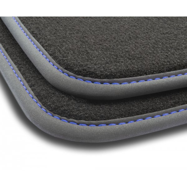 Tapis de sol Sur Mesure en Velours Premium Gamme Excellence Pour Mercedes Classe A W168 FaceLift 2001-2004 Version LONG