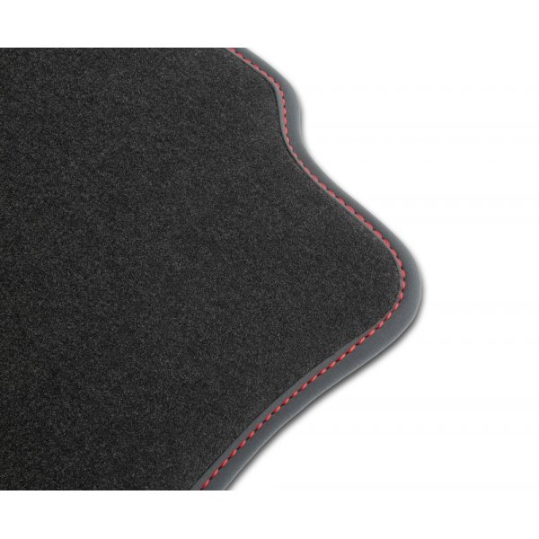 Tapis de sol Sur Mesure en Velours Premium Gamme Excellence Pour Opel Agila A 2002-2008 2 Fixations