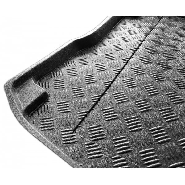 Bac de Coffre sur Mesure 3D Tapis en plastique PVC Pour Seat Leon ST 2014-2020 Partie Inférieure