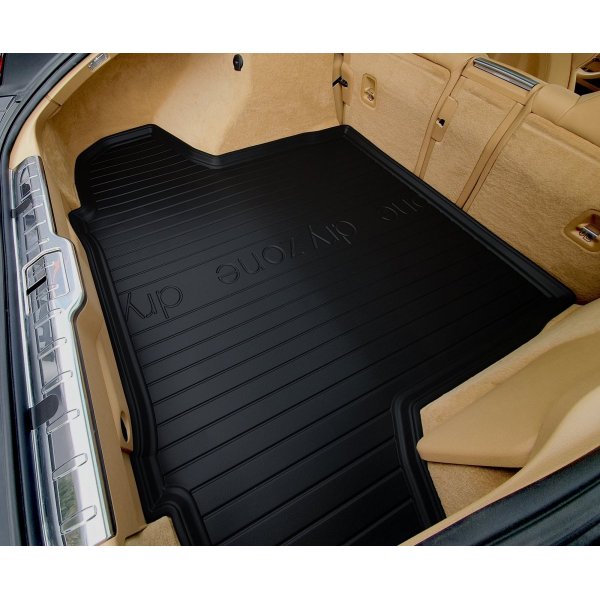 Bac de Protection de Coffre sur Mesure en Plastique TPE 3D Pour Audi Q3 Depuis 2016 Partie Supérieure Du Coffre