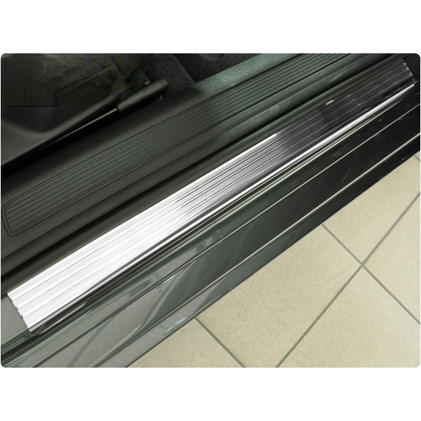 Seuils d'entrées de Portes (Baguettes) Sur Mesure en Alu Pour Mazda CX-5 2012-2019 (4 Pièces)